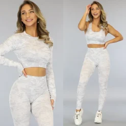 Light Camouflage 3-Delige Sportset