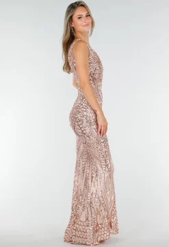 Luxe Roze Pailletten Galajurk