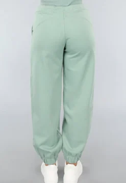 Mintgroene Joggingsbroek met Veters