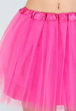 Neon Roze Tule Rok