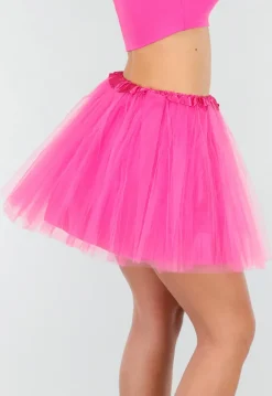 Neon Roze Tule Rok