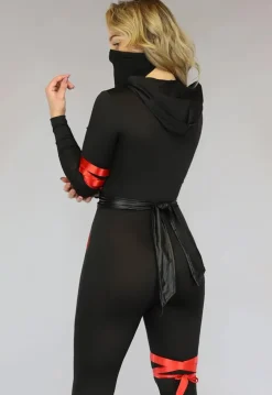 Ninja Catsuit Kostuum met Capuchon