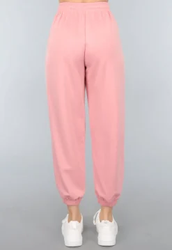Oudroze Zachte Joggingbroek