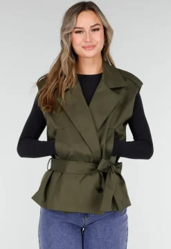 Overslag Gilet Groen