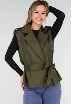 Overslag Gilet Groen