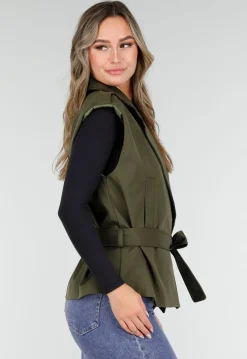 Overslag Gilet Groen