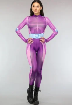 Paars Totally Spies Kostuum