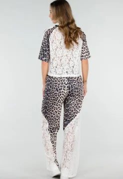 Panterprint Kant Set met Top en Broek