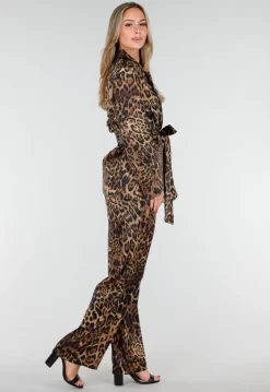 Panterprint Two Piece Set met Blazer en Pantalon