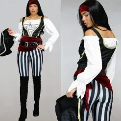 Piraten Kostuum met Broek en Accessoires