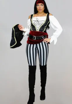 Piraten Kostuum met Broek en Accessoires