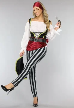 Piraten Kostuum met Broek en Accessoires