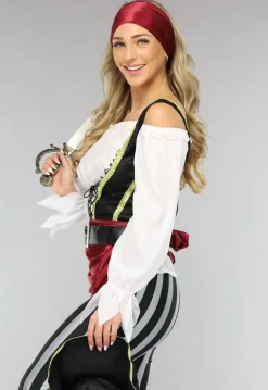 Piraten Kostuum met Broek en Accessoires