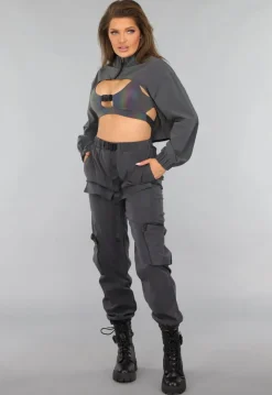 Reflecterende Bolero met Cape Look