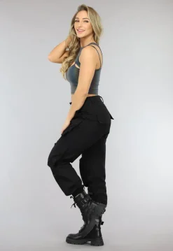 Reflecterende Crop Top met Spaghettibandjes