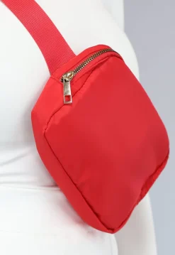 Rode Fanny Pack met Gesp