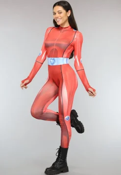 Rood Totally Spies Kostuum