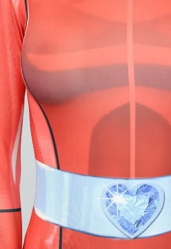 Rood Totally Spies Kostuum