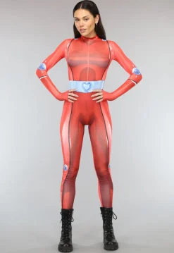 Rood Totally Spies Kostuum