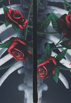 Roses Skelet Jumpsuit Kostuum
