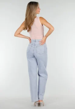 Roze Mesh Crop Top met Rimpeldetail en Stretch