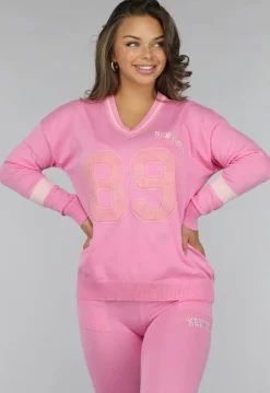 Roze Two Piece met Teddy Cijfers