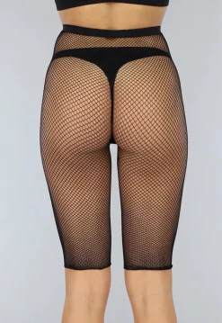 Set van Drie Fishnet Panty Shorts