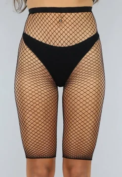 Set van Drie Fishnet Panty Shorts