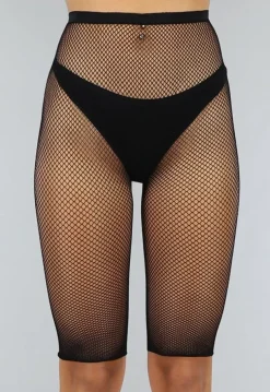 Set van Drie Fishnet Panty Shorts