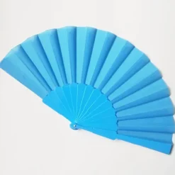 Stijlvolle Plastic Waaier Blauw