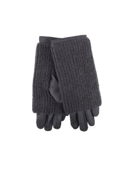 Suèdelook Overslag Handschoenen