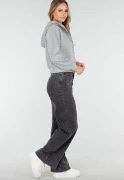 Sweatvest met Lange Mouwen in Grijs