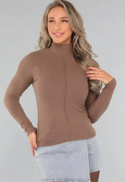 Taupe Truitje met Kleine Col