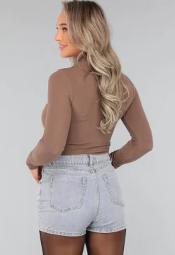 Taupe Truitje met Kleine Col