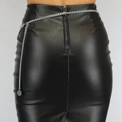 Triple Bodychain met love Munt