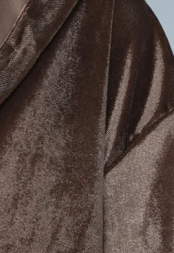 Velvet Taupe Wide Leg Two Piece