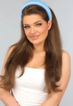 Verdikte Blauwe Haarband