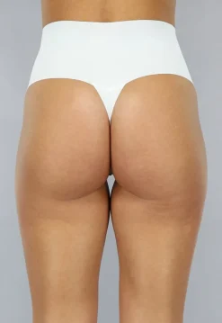 Witte Hoge Naadloze String