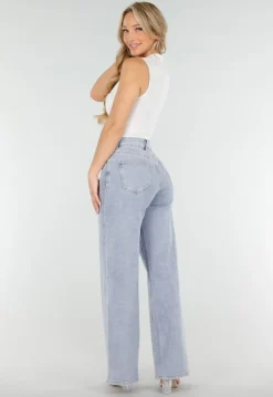 Witte Mouwloze Crop Top met Haaksluiting en Stretch
