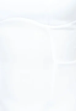Witte Puff Jurk met Halter Hals