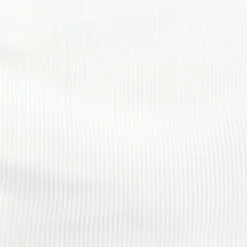 Witte Rib Crop Top met Spaghettibandjes