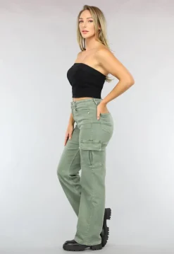 Zwarte Bandeau Jeans Top