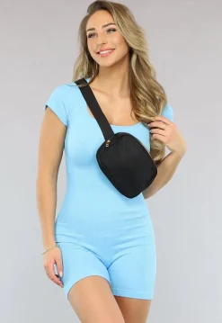 Zwarte Basic Fanny Pack
