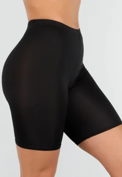 Zwarte Biker Short met Stretch
