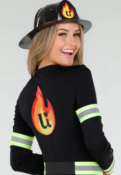 Zwarte Brandweer Helm met Embleem