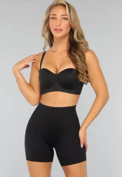 Zwarte Corrigerende Biker Short