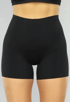 Zwarte Corrigerende Naadloze Short