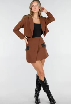 Zwarte Cowboylaarzen met Lage Hak