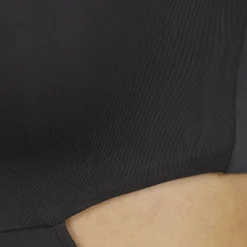 Zwarte Cut Out Stretch Bodysuit