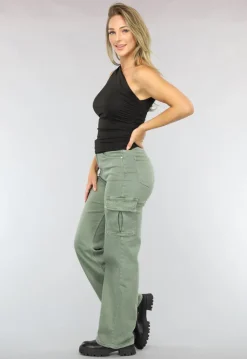 Zwarte Geplooide One Shoulder Top